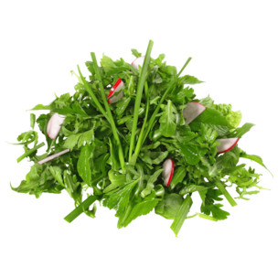 Wildkräuter Salat 125g